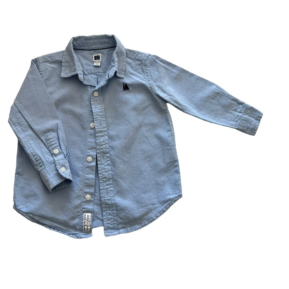 Janie and Jack 18-24 months light blue bottom down